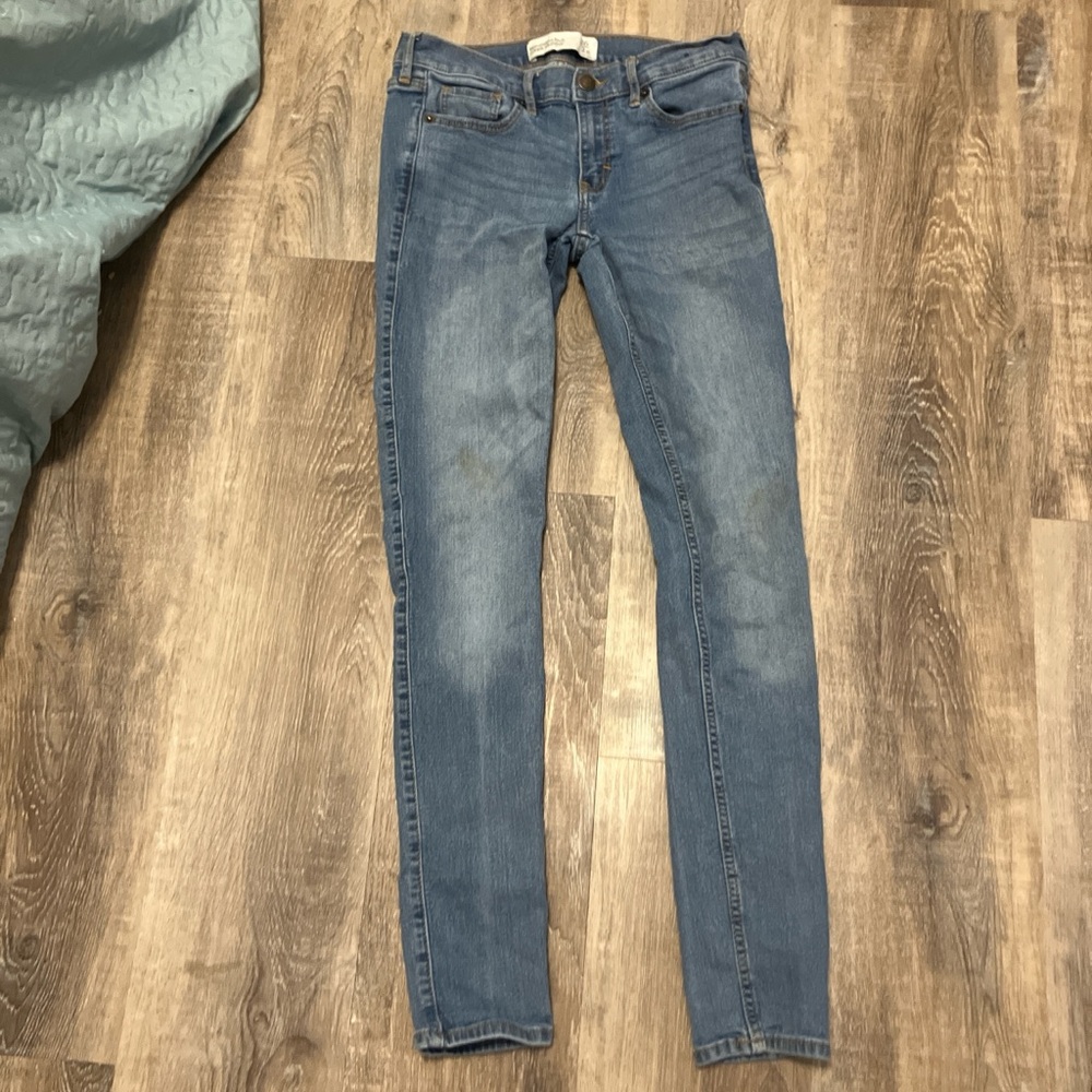 Abercrombie & Fitch Blue Skinny Jeans